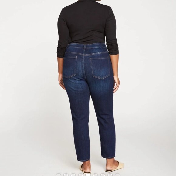 Universal Standard Joni High-Rise Curve Skinny Jeans Women’s Sz 26 Midnight Blue - Picture 11 of 15